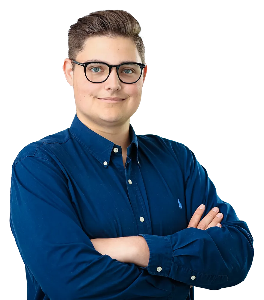 Portrait Rouven Scobel - Teamlead Sales Cyber Security Portrait Rouven Scobel - Teamlead Sales Cyber Security